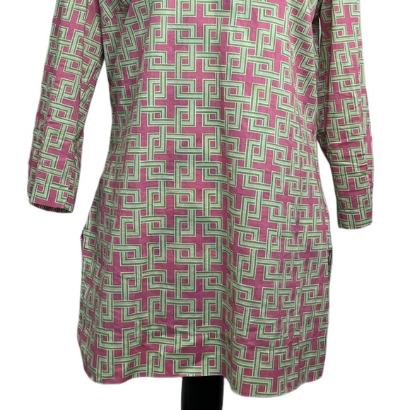 Brooks Brothers 100% Cotton Sz M Preppy Tunic Top - Picture 10 of 11